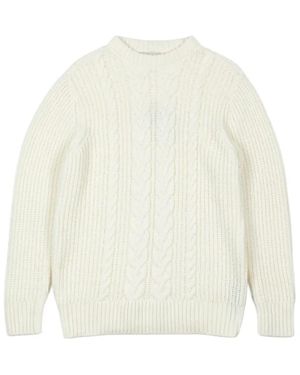 Kappa Truien & Vesten ,Katoen Giovani Conakry Sweater - Wit