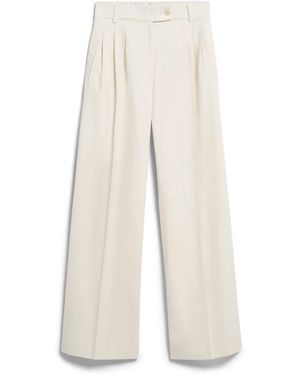 ARMEDANGELS Wide Trousers - Bianco