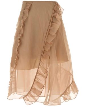 Cecilie Bahnsen Midi Skirts - Neutro
