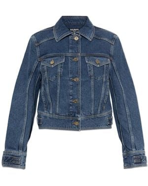 Balmain Denim Jacket - Blauw
