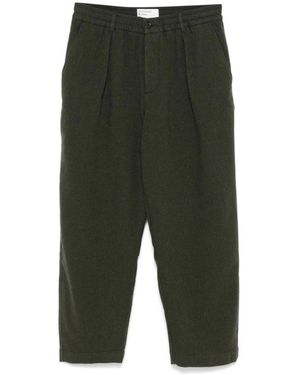 Universal Works Straight Trousers - Green