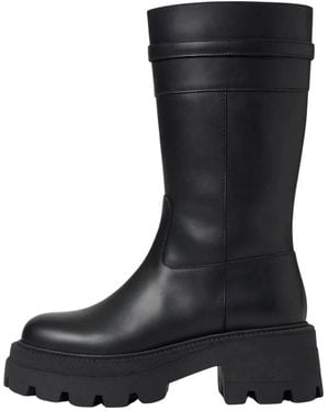 Sergio Rossi Schoenen ,Zwart ,Stivaletti