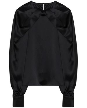 Max Mara Long-Sleeved Shirt - Black