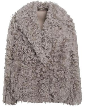 Blancha Faux Fur & Shearling Jackets - Gris
