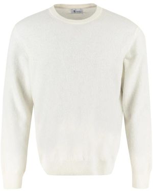 THE (Alphabet) Cashmere Knitwear - Blanco