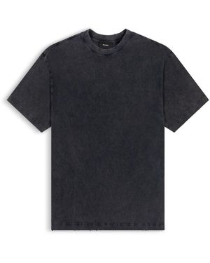 Axel Arigato Optisches distressed t-shirt - Schwarz