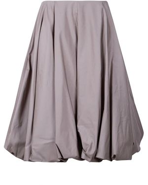 Balenciaga Midi Skirts - Grey