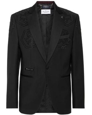 Philipp Plein Formal Blazers - Black