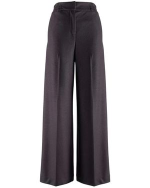 Nenette Wide Trousers - Blue