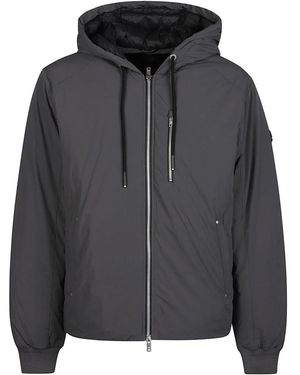 Moose Knuckles Jassen ,Grijs ,Nylon Northdale Down Jacket