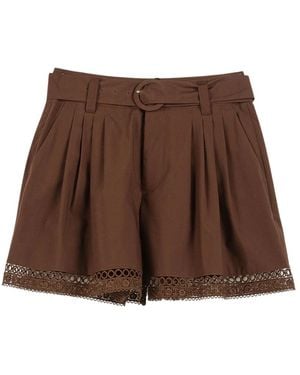 Twinset Short Shorts - Brown