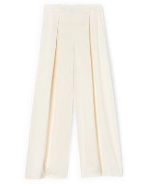 mötivi Wide Trousers - Blanco