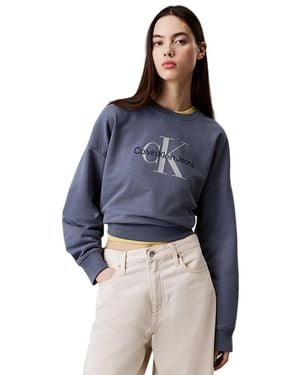Calvin Klein Sweatshirts - Blauw