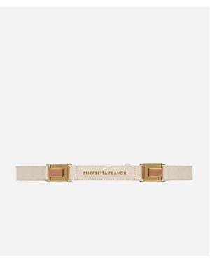 Elisabetta Franchi Belts - Blanco