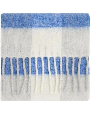 WRSTBHVR Rania Sjaal - Blauw
