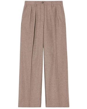 Filippa K Wide Trousers - Marrón