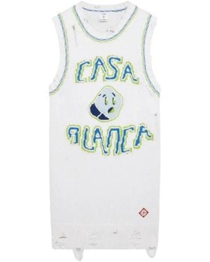 CASABLANCA Sleeveless Tops - Blue