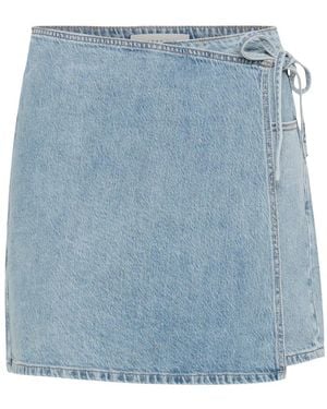 Kaffe Kajordi Denim Skort - Blau