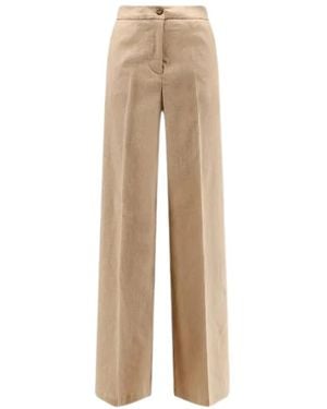 Pinko Wide Trousers - Neutro
