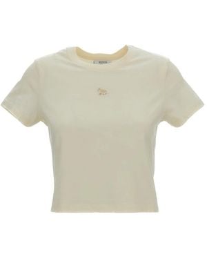Maison Kitsuné T-Shirts - Natural
