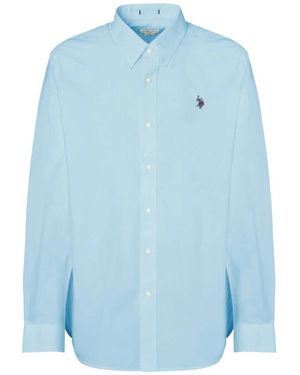 U.S. POLO ASSN. Casual Shirts - Blue