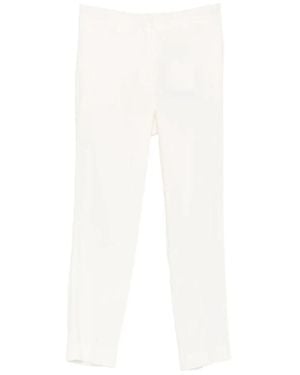 Marella Cropped Pants - White