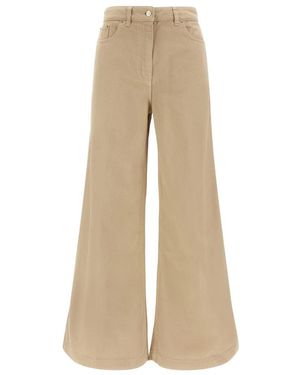 Nude Tilda Wide Hosen - Natur