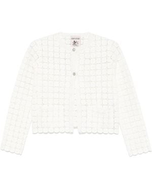 Semicouture Cardigans - Bianco