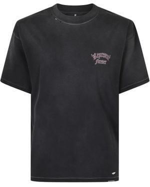 Represent Tops ,Zwart ,Katoen Duality T-Shirt