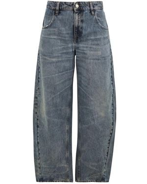 CYCLE Jeans ,Blauw ,Katoen Aida Crop Jeans