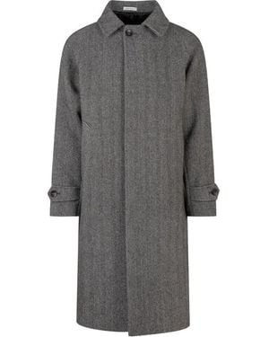 BRERAS Milano Single-Breasted Coats - Grijs