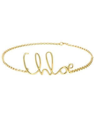 Chloé Belts - Metallic
