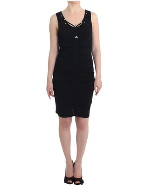 Roccobarocco Short Dresses - Black