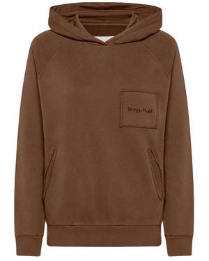 Philippe Model Hoodies & Sweatvesten ,Bruin ,Katoen Hoodie
