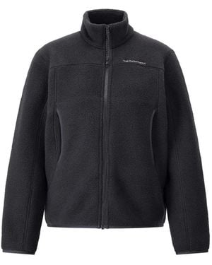 Peak Performance Sportliche Fleecejacke - Blau