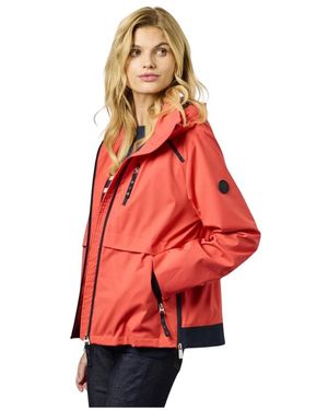 Junge Fitness ,Oranje ,Rain Proof Jacket - Rood
