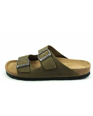 Rohde Herren Leder Sport Sandalen - Grün