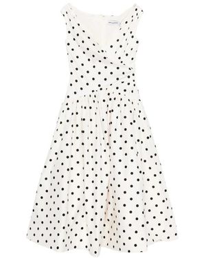 Self-Portrait Midi Dresses - Wit