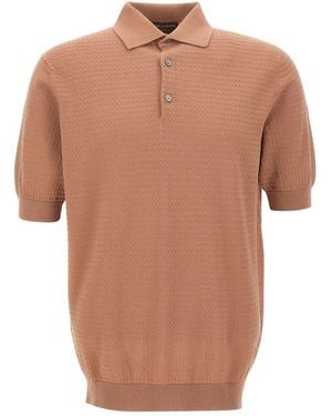 FILIPPO DE LAURENTIIS Round-Neck Knitwear - Brown