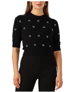 Twinset Round-Neck Knitwear - Black