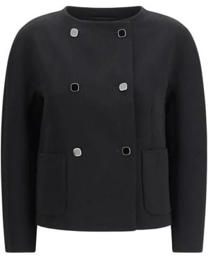 Max Mara Mstsauna Jacke - Schwarz