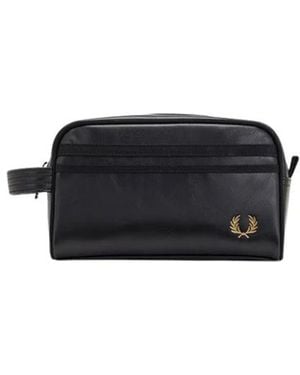 Fred Perry Toilet Bags - Nero