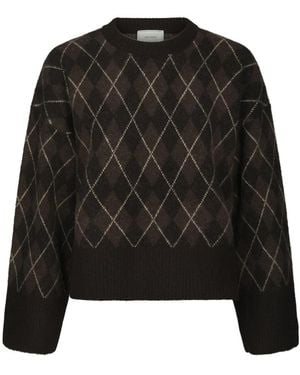 Neo Noir Round-Neck Knitwear - Noir
