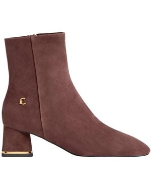 Coccinelle C-Everyday Wildleder-Stiefelette - Braun