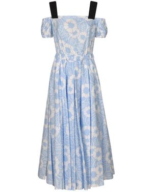 Prada Midi Dresses - Blue