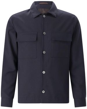 Windsor. Casual Shirts - Azul