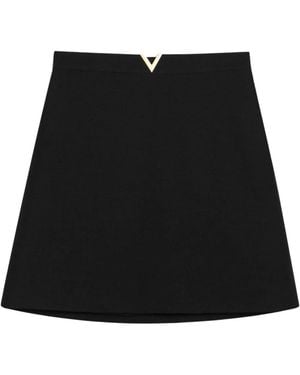 Valentino Short Skirts - Negro