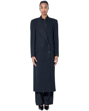 Rohe Double Breasted Tailored Coat - Blauw