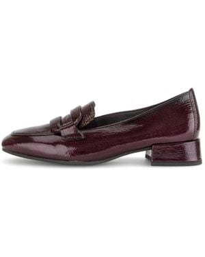 Gabor Loafer Mit Eckiger Spitze - Lila