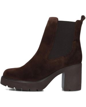 Unisa Heeled Boots - Brown